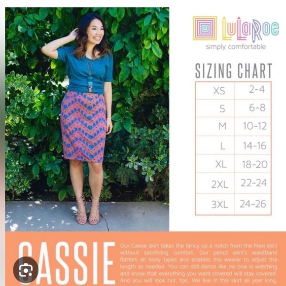 LulaRoe Cassie pencil skirt.  Aztec print. Excellent condition.  Size XL. - Picture 8 of 8